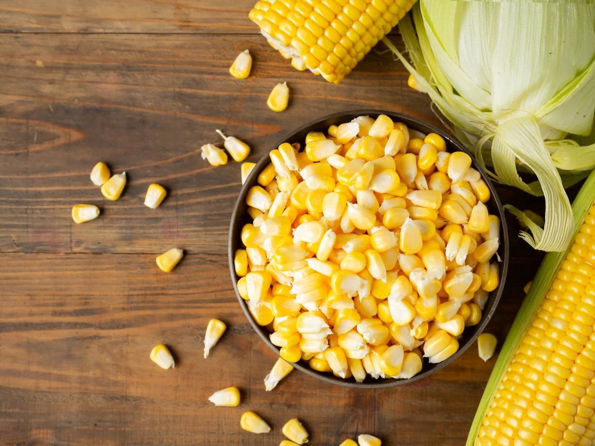 Corn in a bowl Corn in a bowl